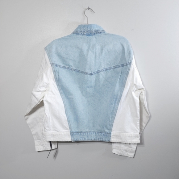 NWT BlankNyc Two-Tone Denim Jacket - Picture 8 of 8